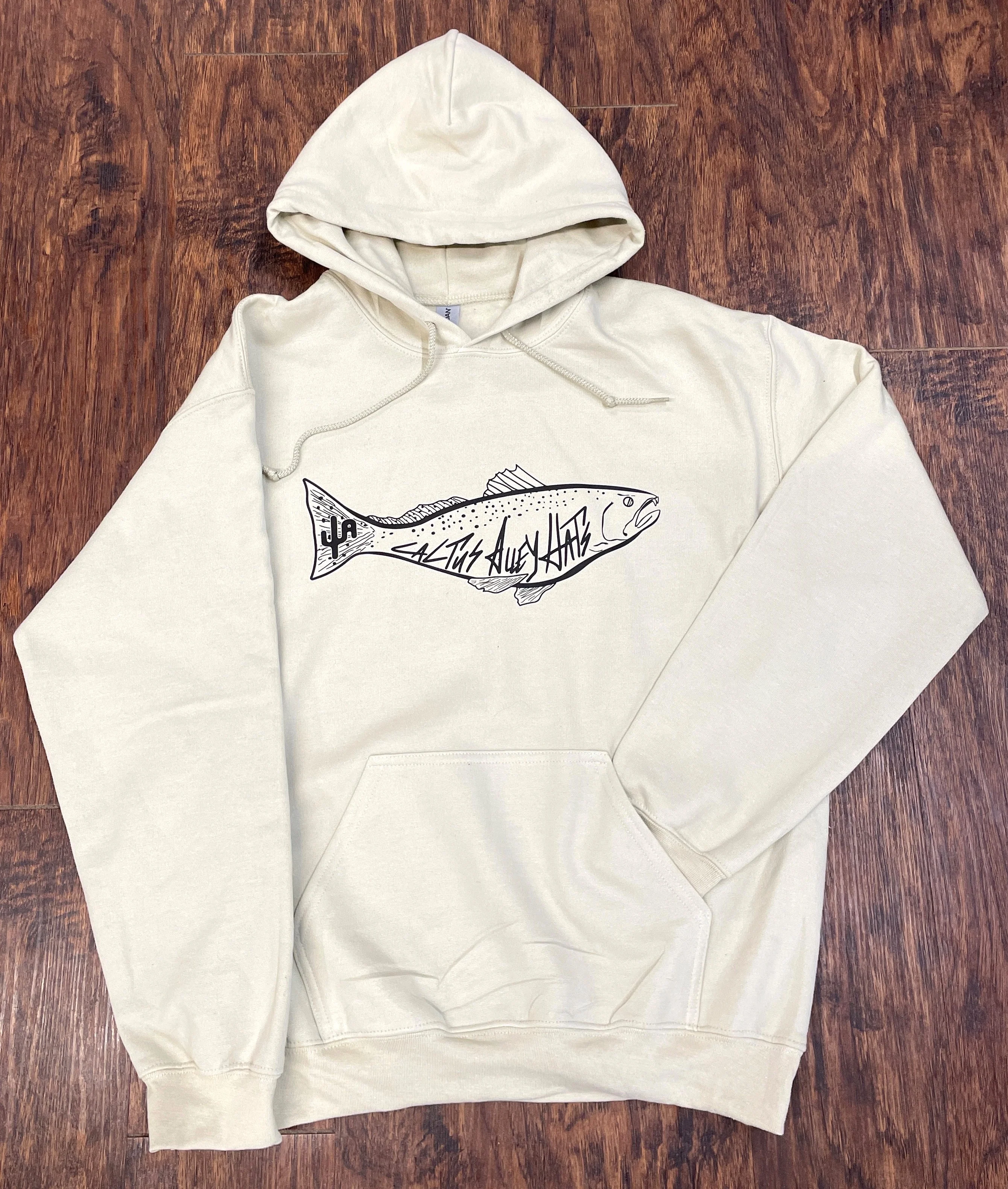 Saltwater - Tan Adult Hoodie